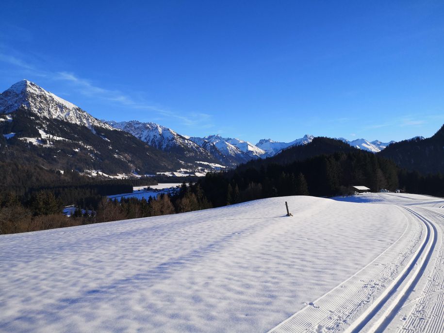 Wintersport - Loipe in 2 min zu Fuß erreichbar