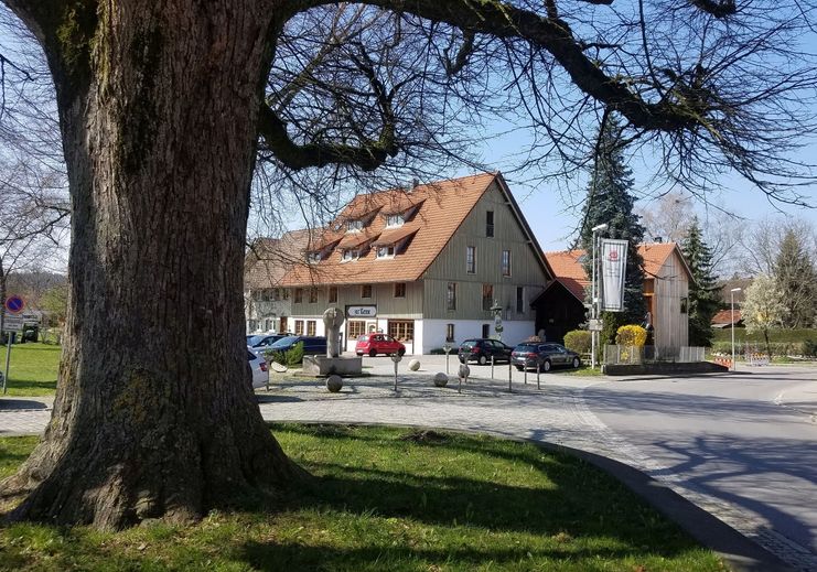 Dorfplatz in Haslach