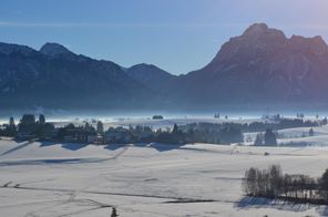 Blick vom Balkon