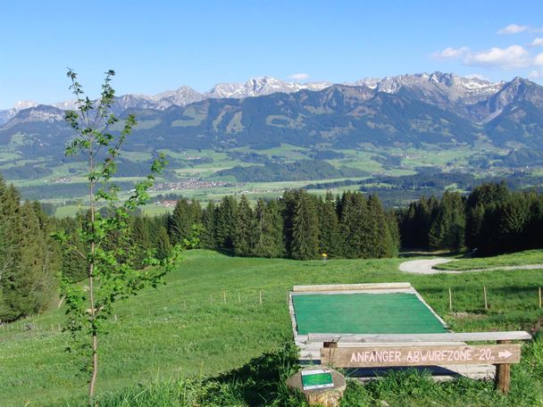 Disc Golf Allgäu in Ofterschwang