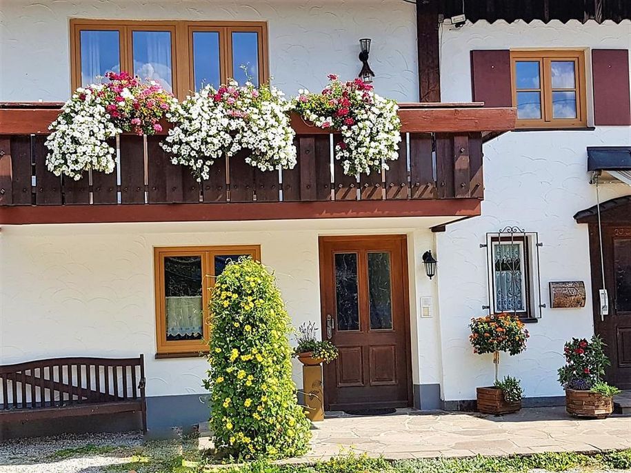 Ferienwohnung Balkon mit Eingang