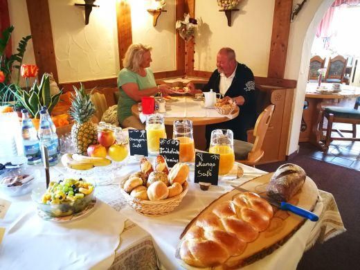 Frühstücksbuffet_Pension Keiss