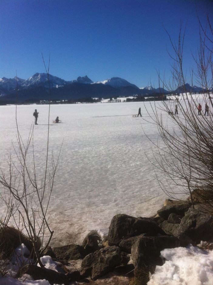 Hopfensee im Winter 2015