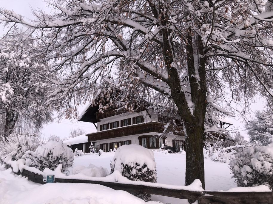 Haus im Wintermärchen