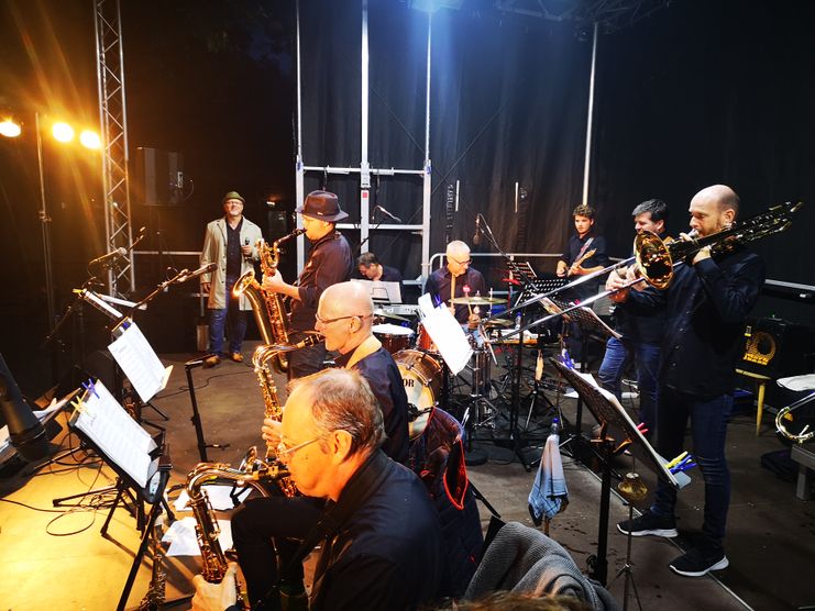 Die Jazz Point Big Band bei der Kulturnacht 2021