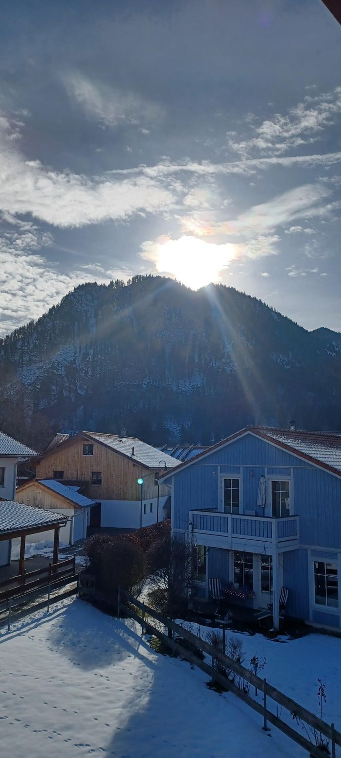 Ausblick vom Balkon