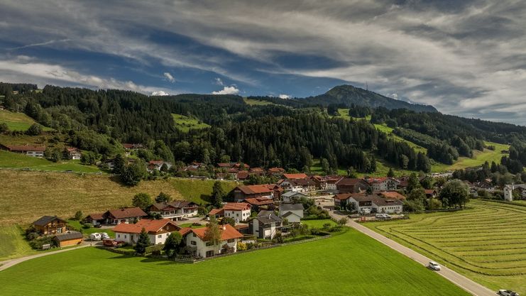 Blick auf Rettenberg