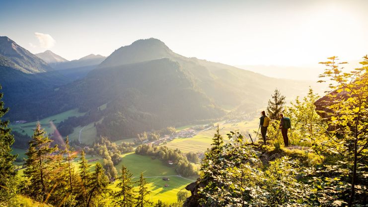 Blick ins Tannheimer Tal