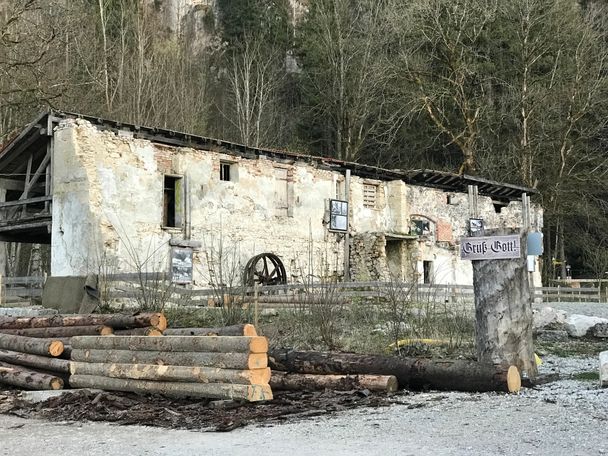 Die alte Gipsmühle Schwangau