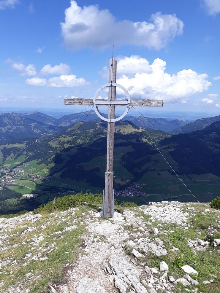 Gipfelkreuz Rohnenspitze