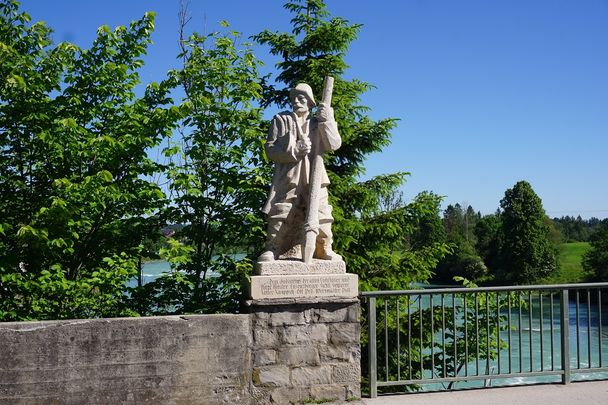 Brücke über den Lech in Lechbruck a.S.