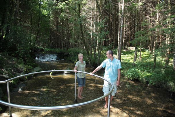 Naturwassertretanlage im Wörthbach