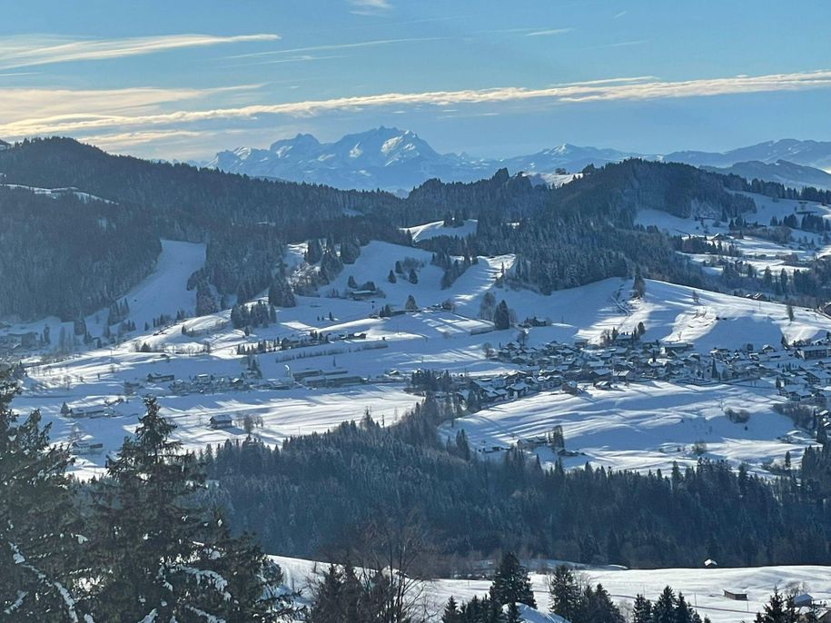 Blick vom Hündle