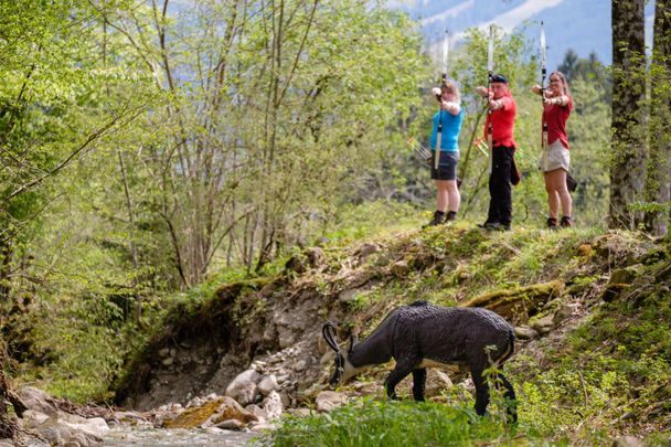 3D Erlebnis Bogenparcours im Tal in Bolsterlang