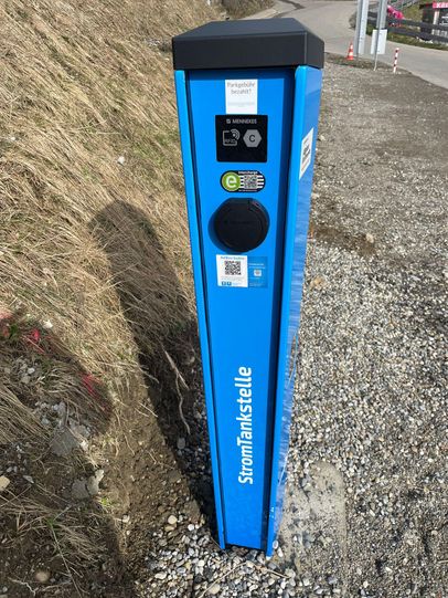 Ladestation an der Hörnerbahn in Bolsterlang