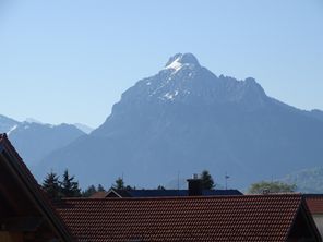 Blick auf den Säuling Ferienwohnung Bergblick