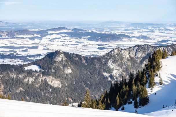 Blick auf den Falkenstein vom Breitenberg