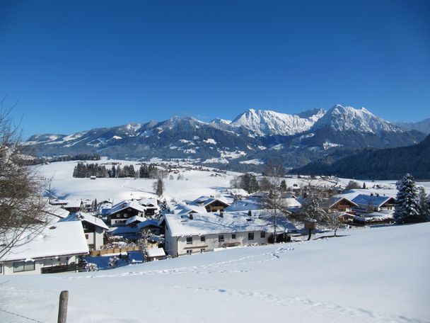 Blick auf Obermaiselstein