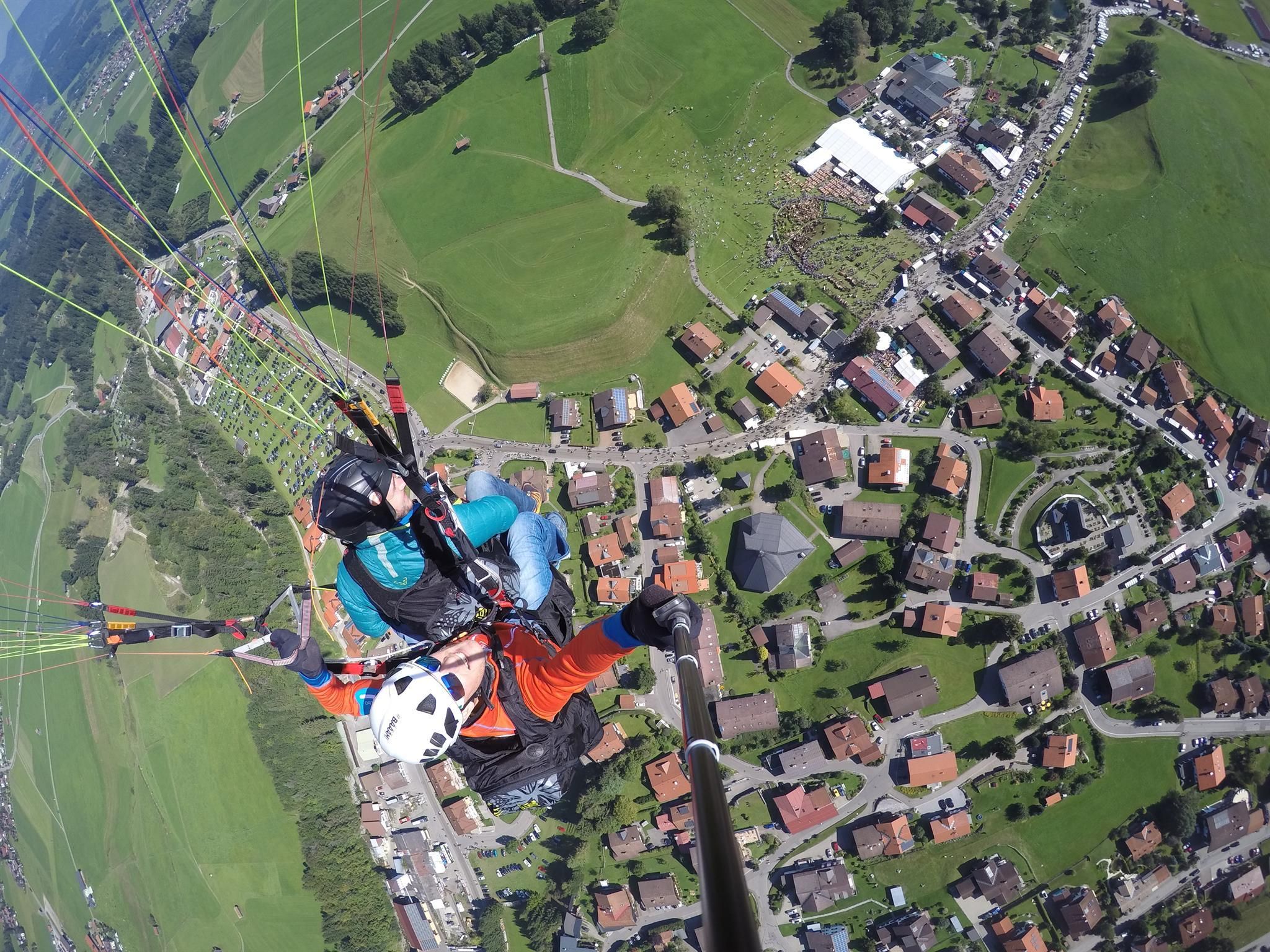 Nebelhorn - Gleitschirmfliegen mit der Oase Flugschule im Allgäu