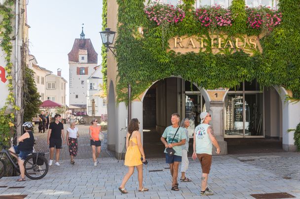 Innenstadt mit Espantor und Rathaus