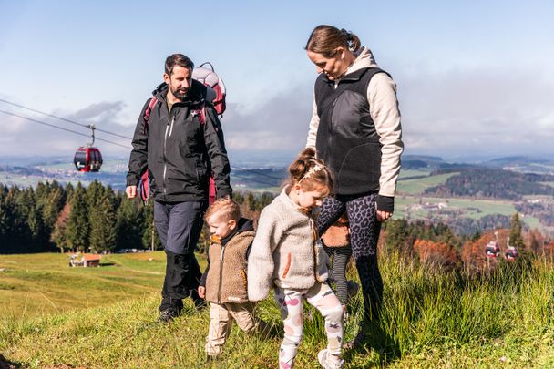 Familienausflug im Imberggebiet