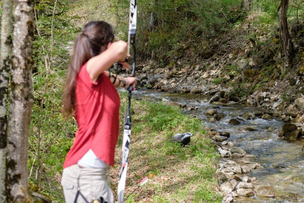 3D Erlebnis Bogenparcours im Tal in Bolsterlang