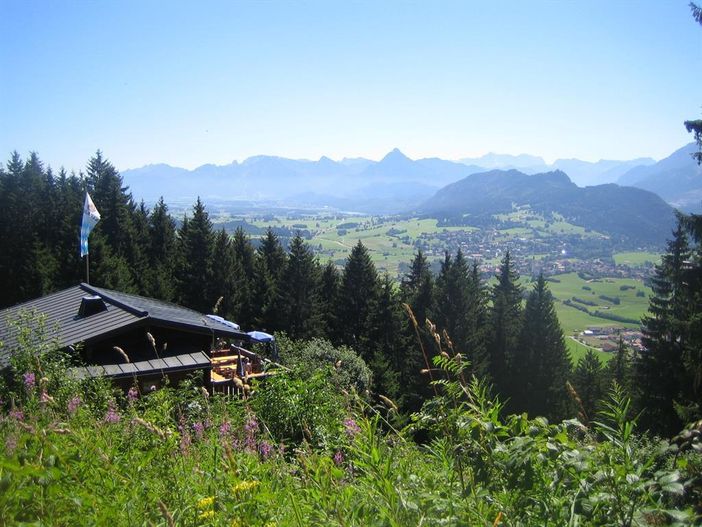 Hüttenwanderung Hündlekopfhütte-Pfronten-Kappel