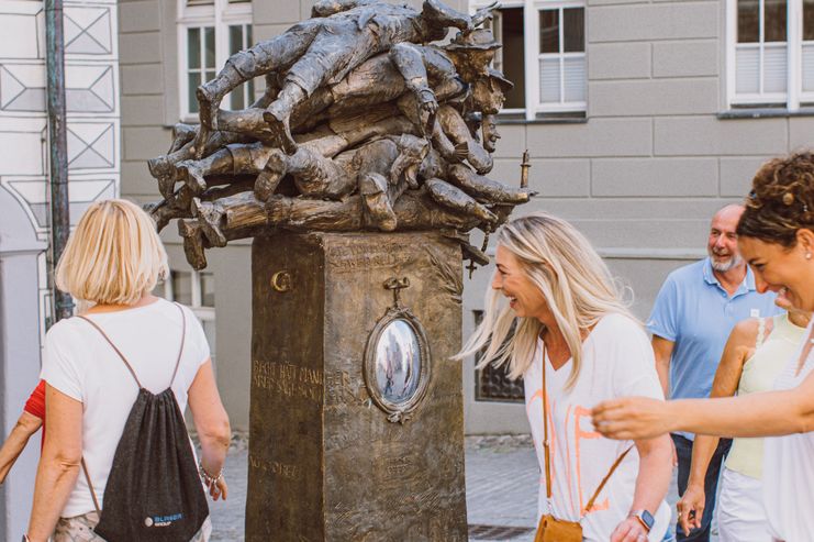 Stadtführung am Spuckbrunnen