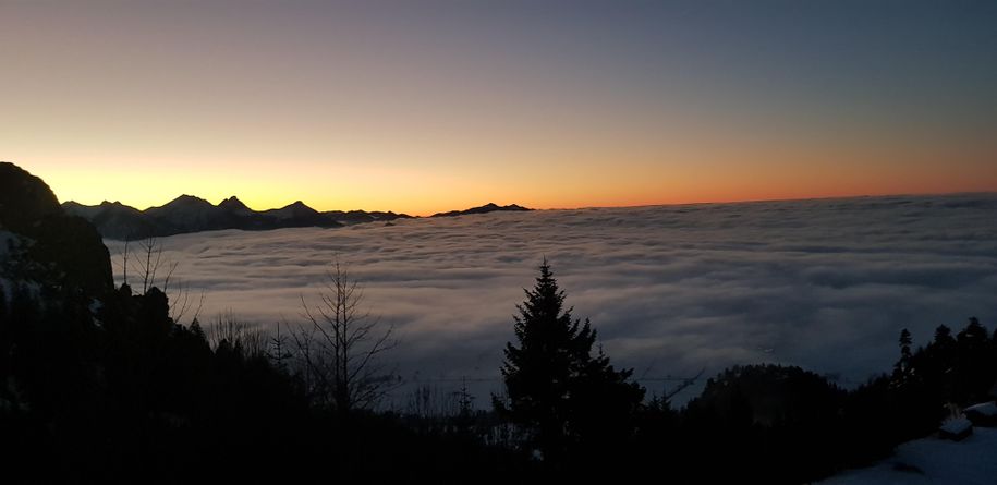 Winterbilder am Tegelberg