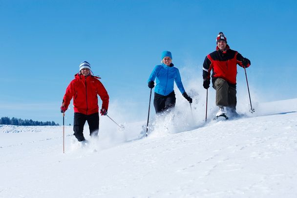 Schneeschuhtour in Oberstaufen