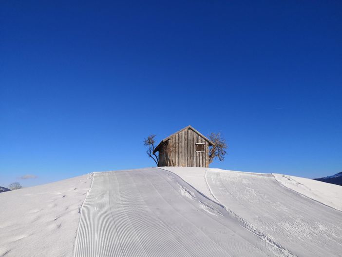 Wintersport - Loipe in 2 min zu Fuß erreichbar