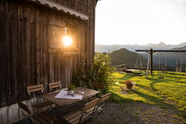 Der Sonne ein stück näher auf der Alpe Osterberg