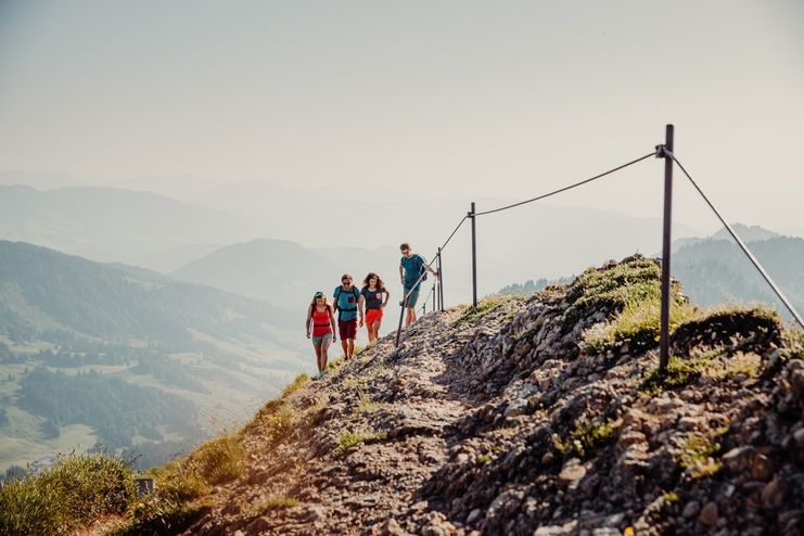 Gratwanderung über die Nagelfluhkette