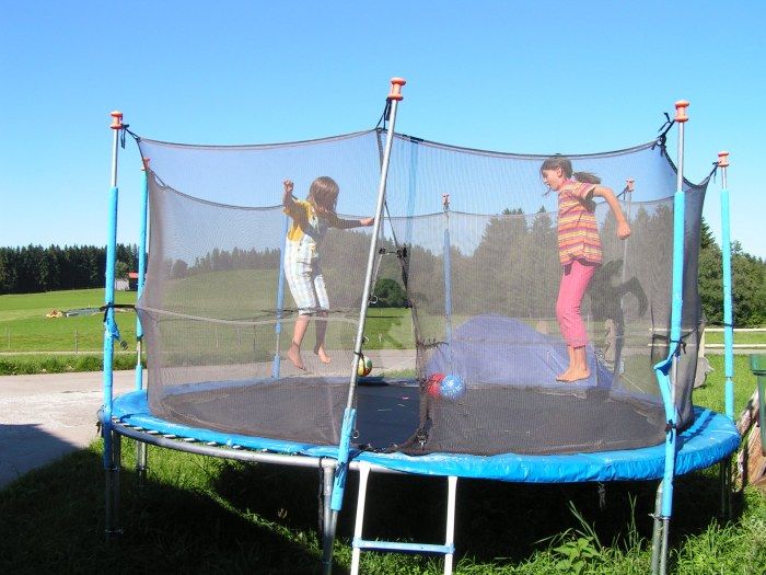 Ein riesen Spaß  - Trampolin hüpfen