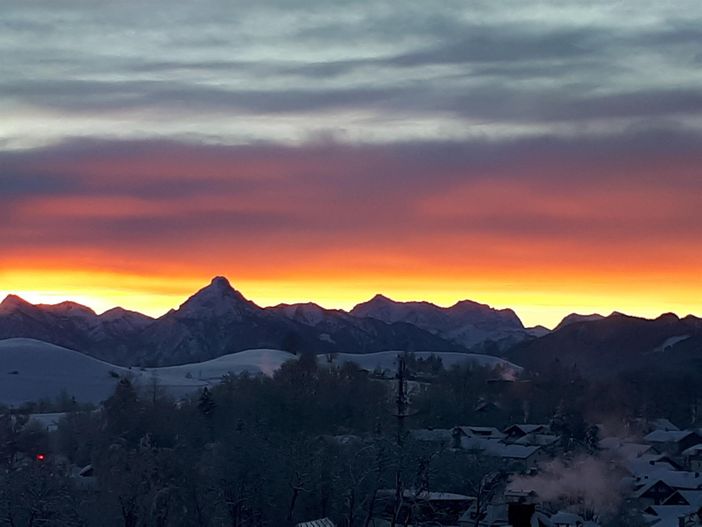 Zugspitze Sonnenuntergang