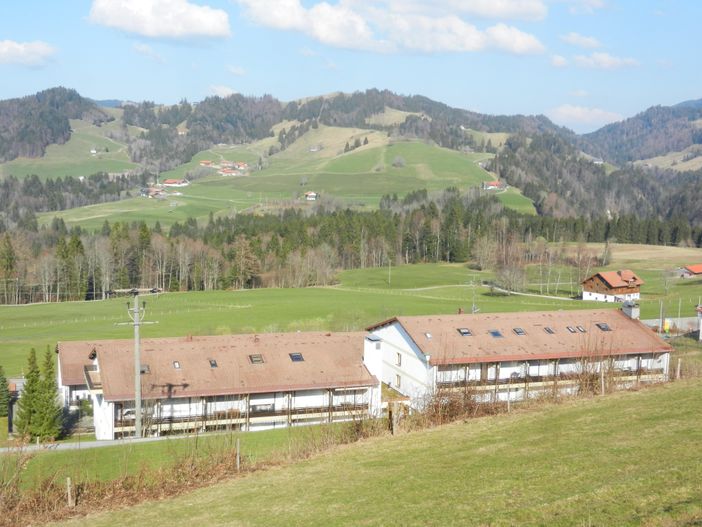 Die Ferienanlage von oben