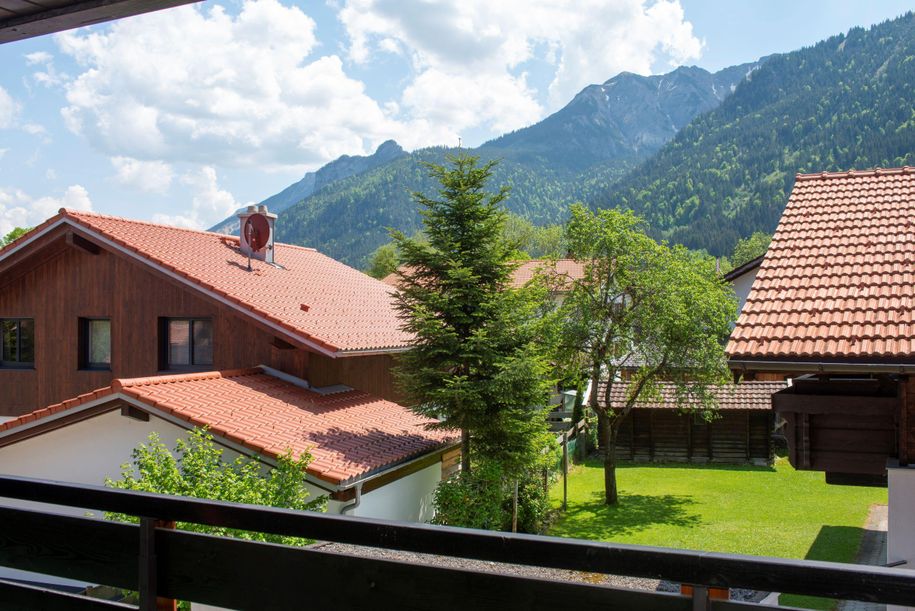 Ausblick vom Süd-Balkon