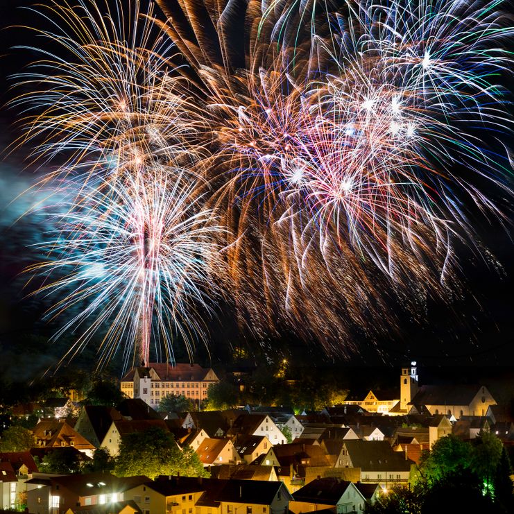 Leutkirch Feuerwerk