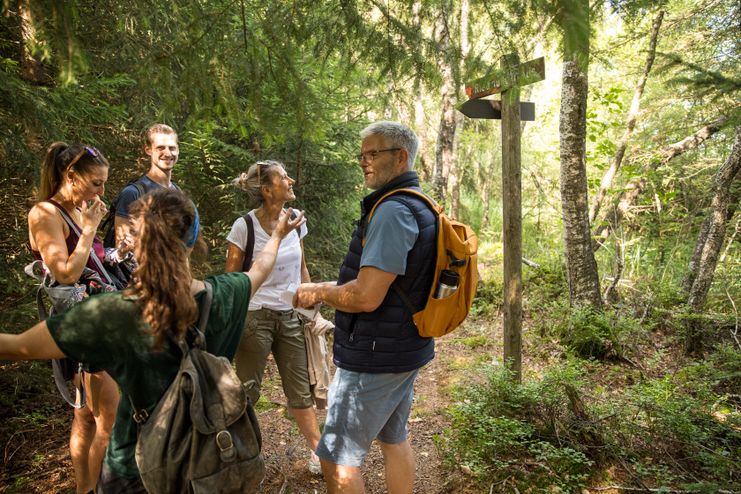 Geführte Wanderung durch die Natur