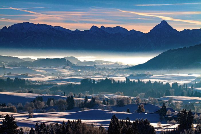 Morgenstimmung im Allgäu