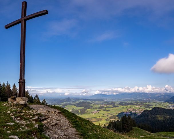 Gipfelkreuz am Edelsberg