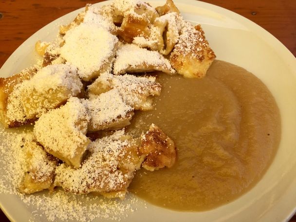 Kaiserschmarrn in der Füssener Hütte