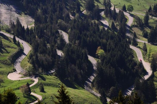 Der Jochpass bei Hindelang