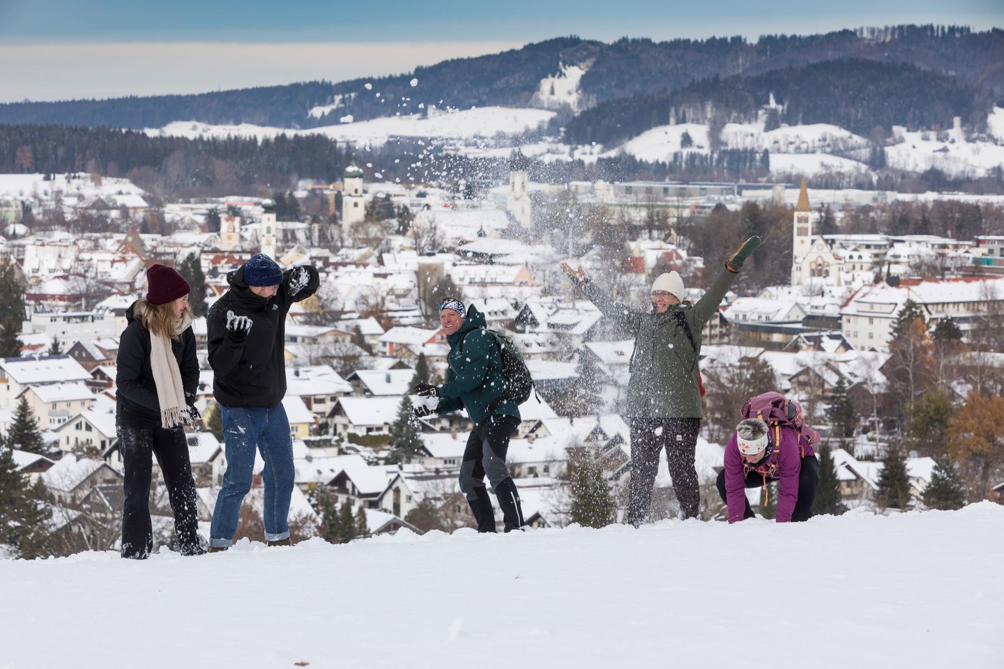 Winterspaß für Groß und Klein an der Felderhalde in Isny_Ernst Fesseler