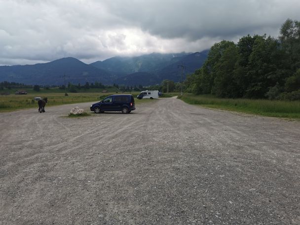 Parkplatz Karbrücke: Schwangau-Brunnen