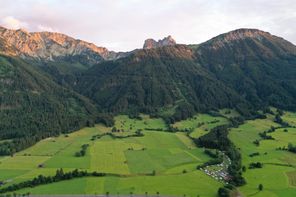 Camping Pfronten mit Breitenberg und Aggenstein