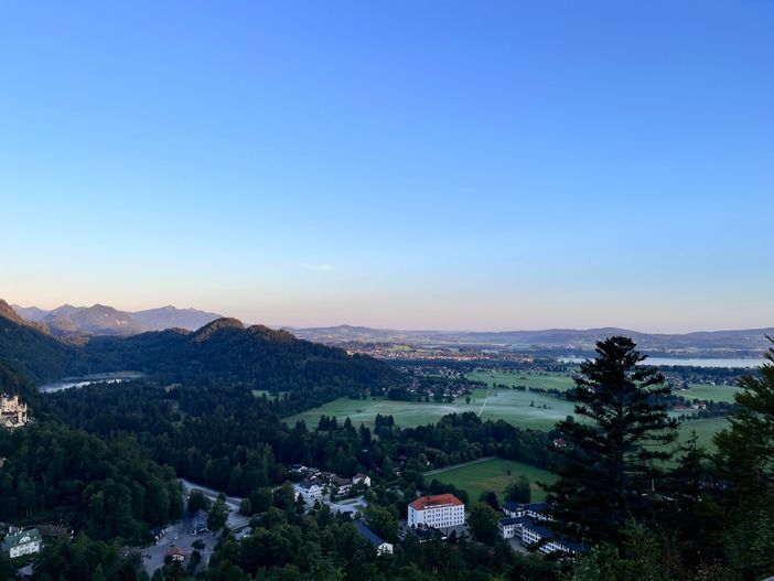 Hohenschwangau am Morgen