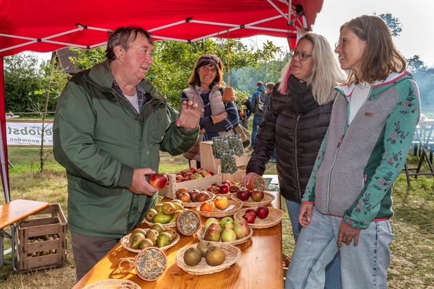 Beratung zu alten Obstsorten