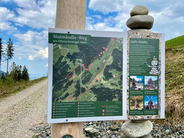 Stuimändle Erlebnisweg am Ofterschwanger Horn