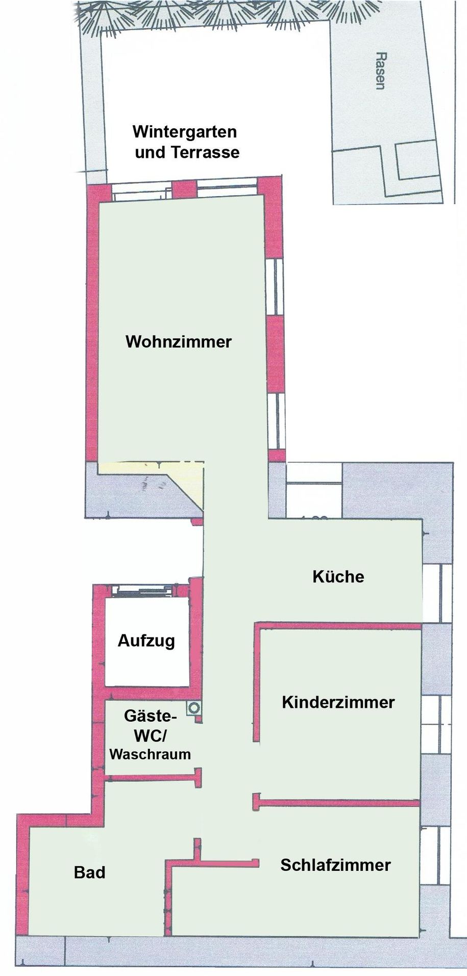 Grundriss Wohnung